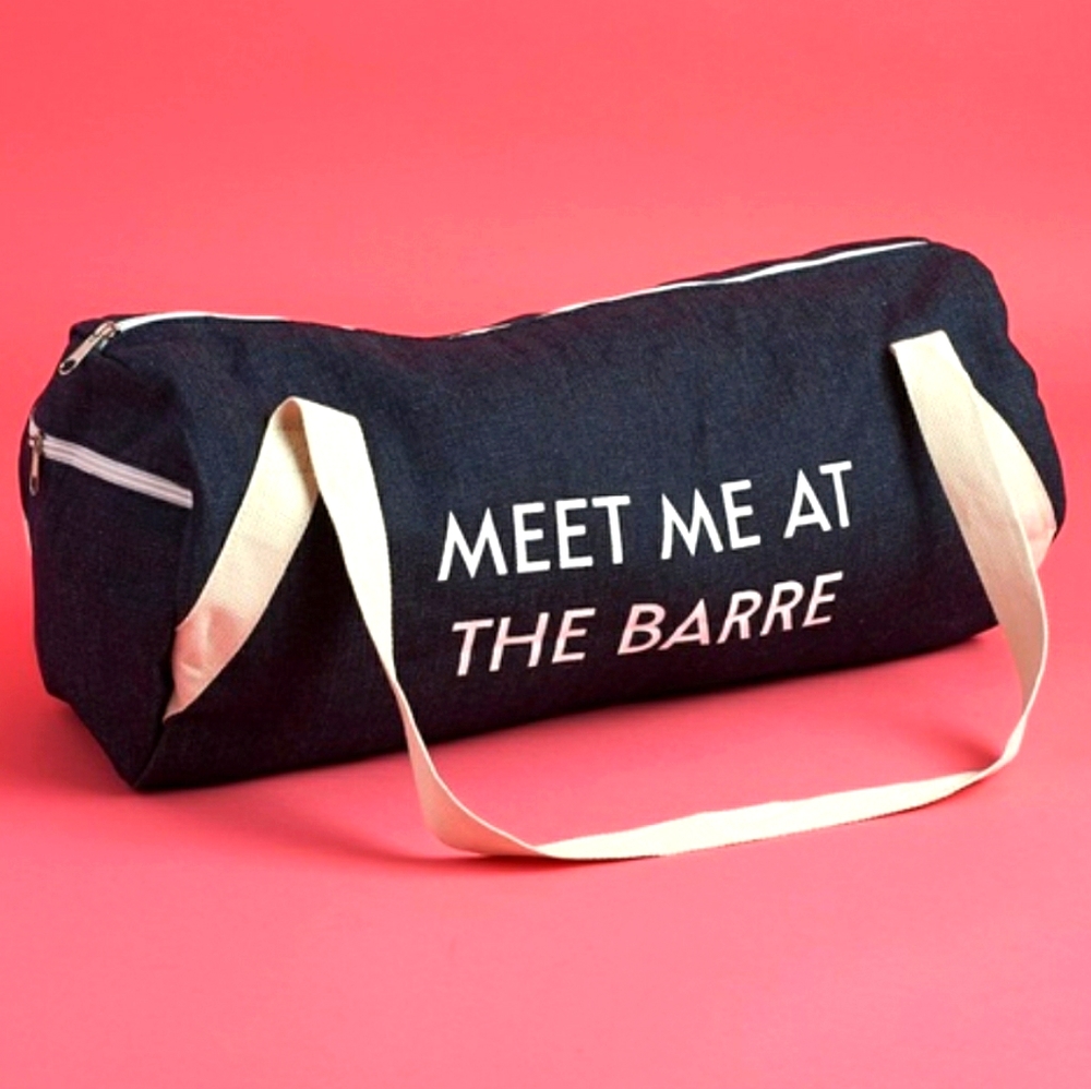 🎉3/$39 MEET ME AT THE BARRE Duffle Bag
